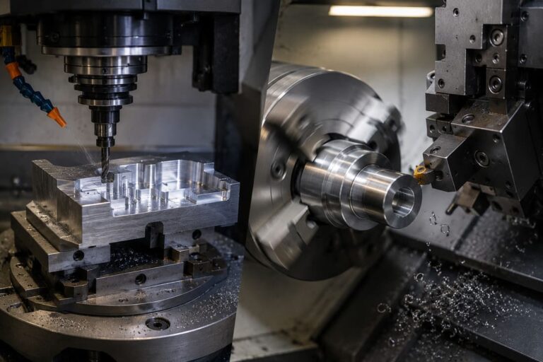 Frezowanie CNC a Toczenie CNC - podstawowe różnice. www.intra-tech.pl