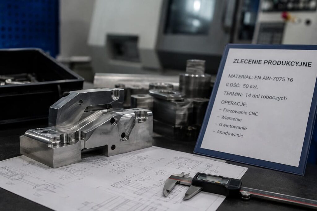 Jak wygląda proces realizacji zamówienia CNC krok po kroku
